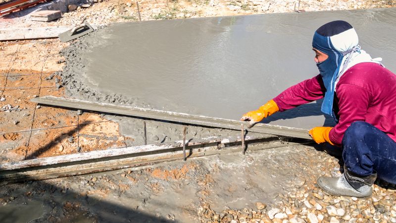 Inside of Concrete Replacement